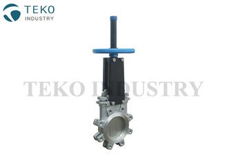 Stainless Steel Knife Valve Metal Seated Full Lug ANSI B16.5 Connection For Corrosive Fluid