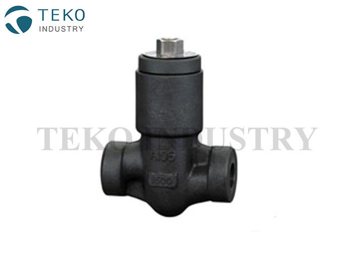 China Full Port Forged Steel Check Valve Handwheel Operation With NPT Flanged End factory