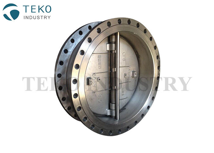 China Carbon Steel Wafer Style Retainerless Check Valve For Oil And Gas Production company