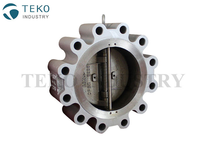 China 4 Inch Silent Operation Wafer Type Non Slam Check Valve For Petroleum Refining company
