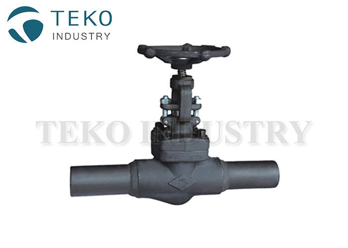 China Pressure Seal Solid Wedge High Pressure Gate Valve With Weld End factory