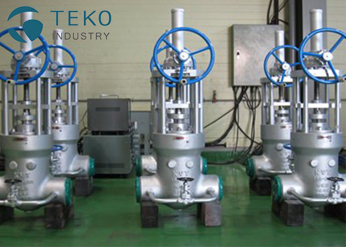 China Butt Weld Wedge Gate Valve , Dynamic High Pressure Seal Parallel Double disc slide valve factory
