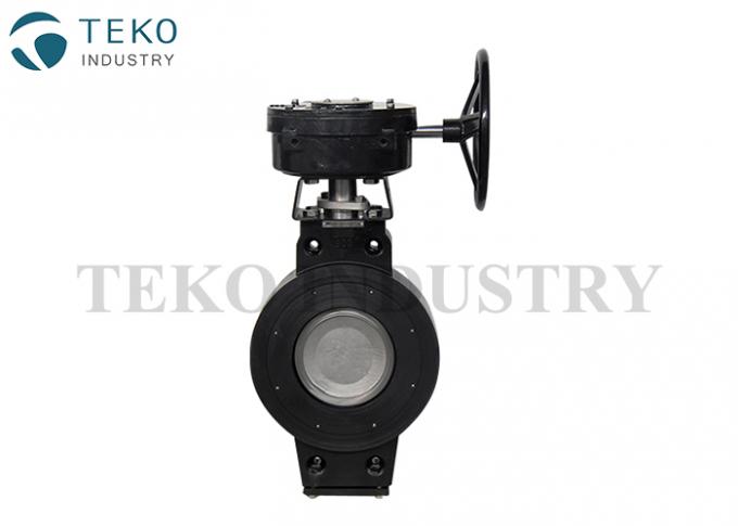 Stainless Steel Body High Performance Butterfly Valves Wafer End Bidirectional Seal 0