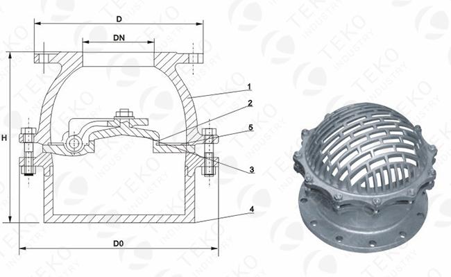 Carbon Steel Swing Type JIS Valve Face to Face Standard WCB Material For Pumping System 0