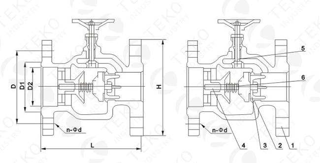 Piston Type Silent Operation JIS Check Valve Hardface Seat With Water Hammer Prevention 0