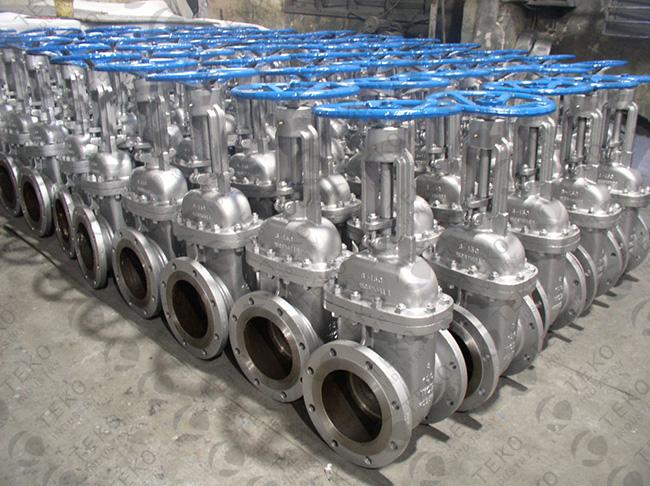 ANSI Standard Electric Actuated Gate Valve Easy Installation With API Certification 0