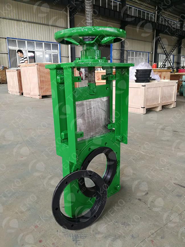 Bi - Directional Seal NR Elastomer Seat Demanding Knife Valve For Slurry Zero Leakage 0