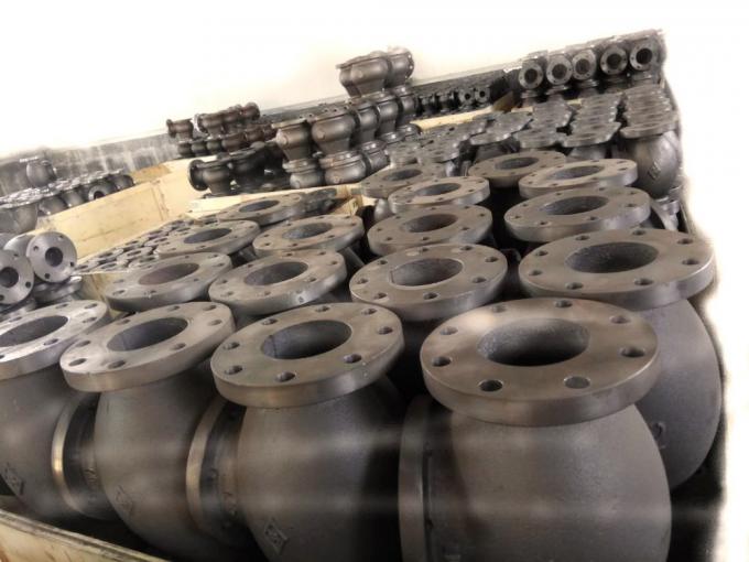 Angle Type JIS Marine Valve Flange End Cast Steel JIS F7312 / Marine Globe Valve 1