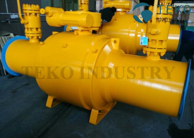 Buried Underground API6D High Pressure Ball Valve BS 5351 ASME B16.5 24″ Fire Safe 0