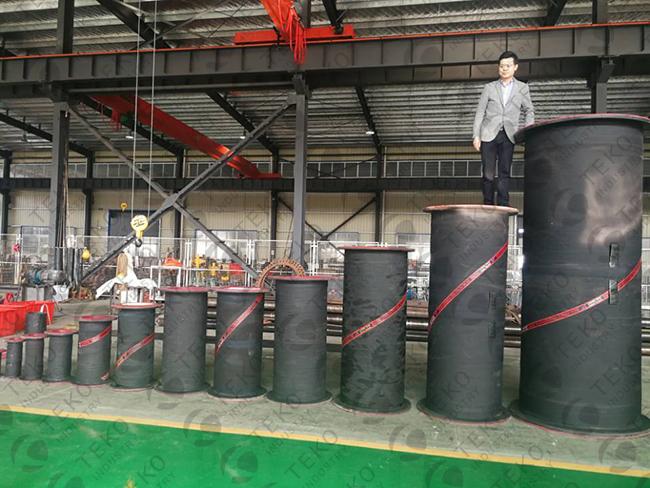 Fully Closed Body Ductile Iron Pinch Valve Handwheel Operation For Sand And Gravel 1