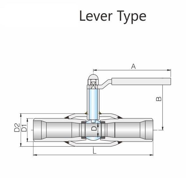 Trunnion Ball Fully Welded Flanged End Ball Valve Underground Installation 0