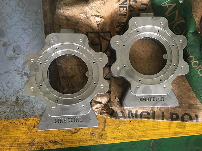 WCB High Performance Butterfly Valves Long Life Span Two Offset Imported Design 0
