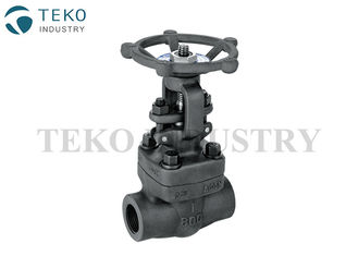 A105N 2 Inch Forged Steel Valves Flange End Conventional Port For Oil Pipe