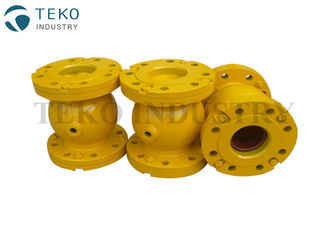 Aluminum Body Hose Slurry Pinch Valve , Compressed Air Actuated Pinch Valve For Longtime Service