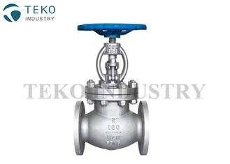 Full Bore BS 1873 Globe Valve , Stellite Seal 6 Inch Globe Valve With Plug Disc