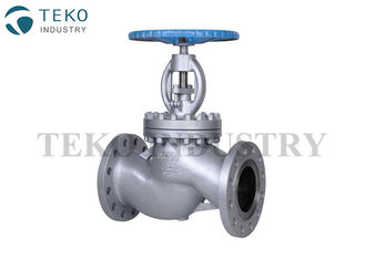 Manual Operation BS 1873 Globe Valve , Flanged Globe Valve With Standard Wall Thickness