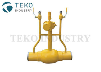 Trunnion Ball Fully Welded Flanged End Ball Valve Underground Installation