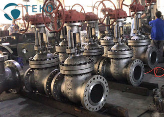 High Pressure Flexible Wedge Flanged Gate Valve Cast Steel For WOG