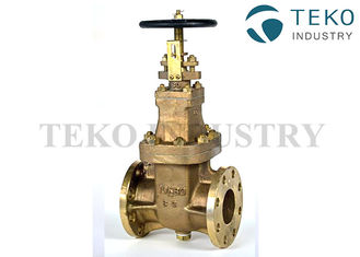 Non Rising Stem BC6 Material Marine Gate Valve Full Port Manual Operated