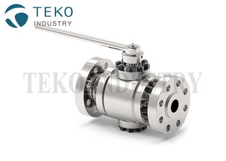TFM1600 Seat High Pressure Flange End Ball Valve For Oil & Gas API 6D