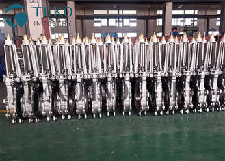 Stainless Steel Lug DN600 Uni Directional Seal Knife Gate Valve