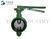 Two Piece Shaft Wafer Type Butterfly Valve Concentric Design For Water Works