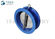 EPDM Seat SS Butterfly Check Valve Wafer Renewable Split Disc For Water Application