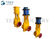 Fully Closed Body Pinch Valve Ductile Iron Body Handwheel Operation For Sand And Gravel
