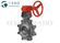 Fire Safe Design Double Offset Butterfly Valve With Worm Gear 16" ~ 144" Port Size