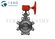 Fire Safe Design Double Offset Butterfly Valve With Worm Gear 16" ~ 144" Port Size