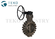 Gear Op Two Offset Hastelloy High Performance Butterfly Valves 6 Wafer
